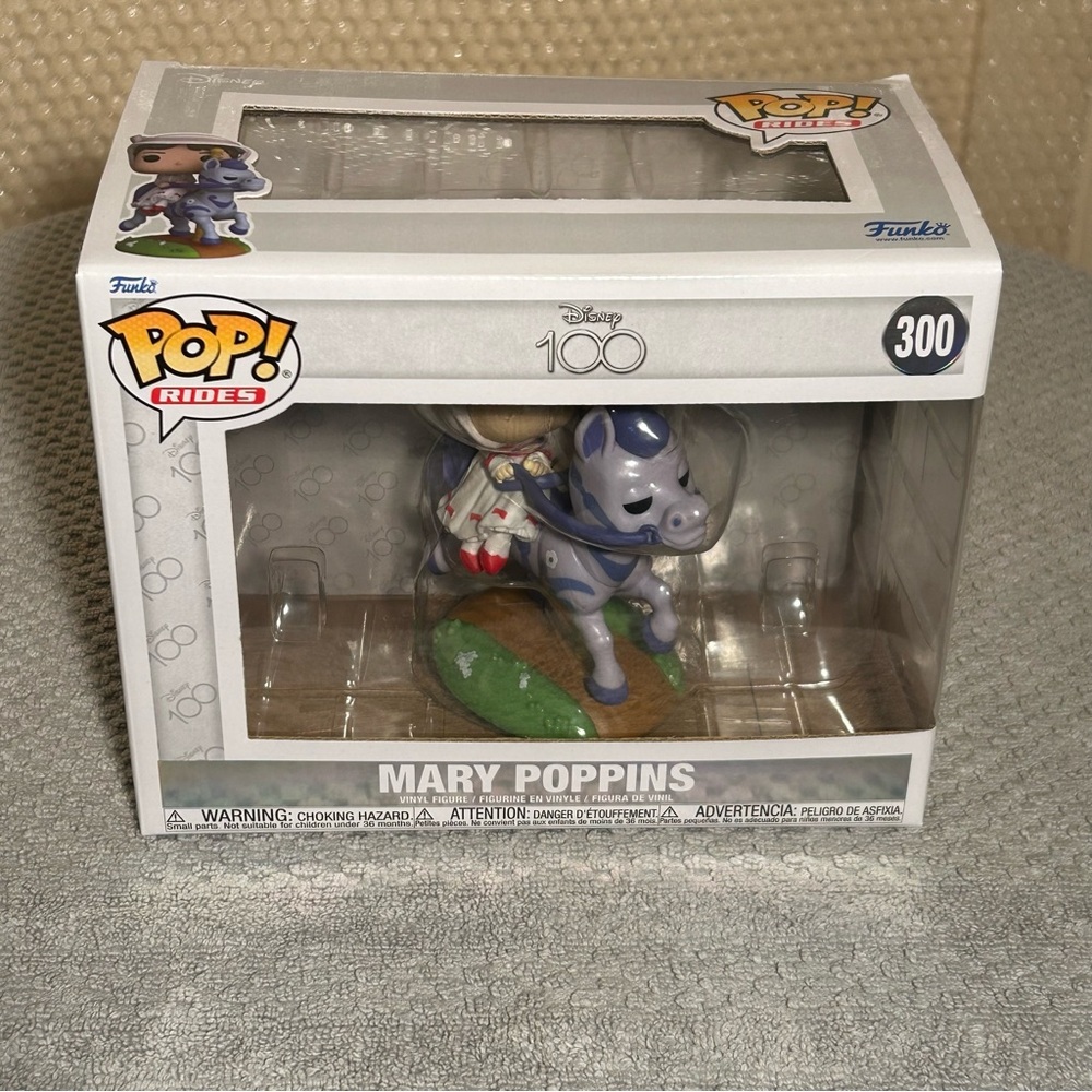Funko Pop! Mary Poppins with Blue and White Horse